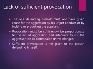 Justifyingcircumstance | PPTX