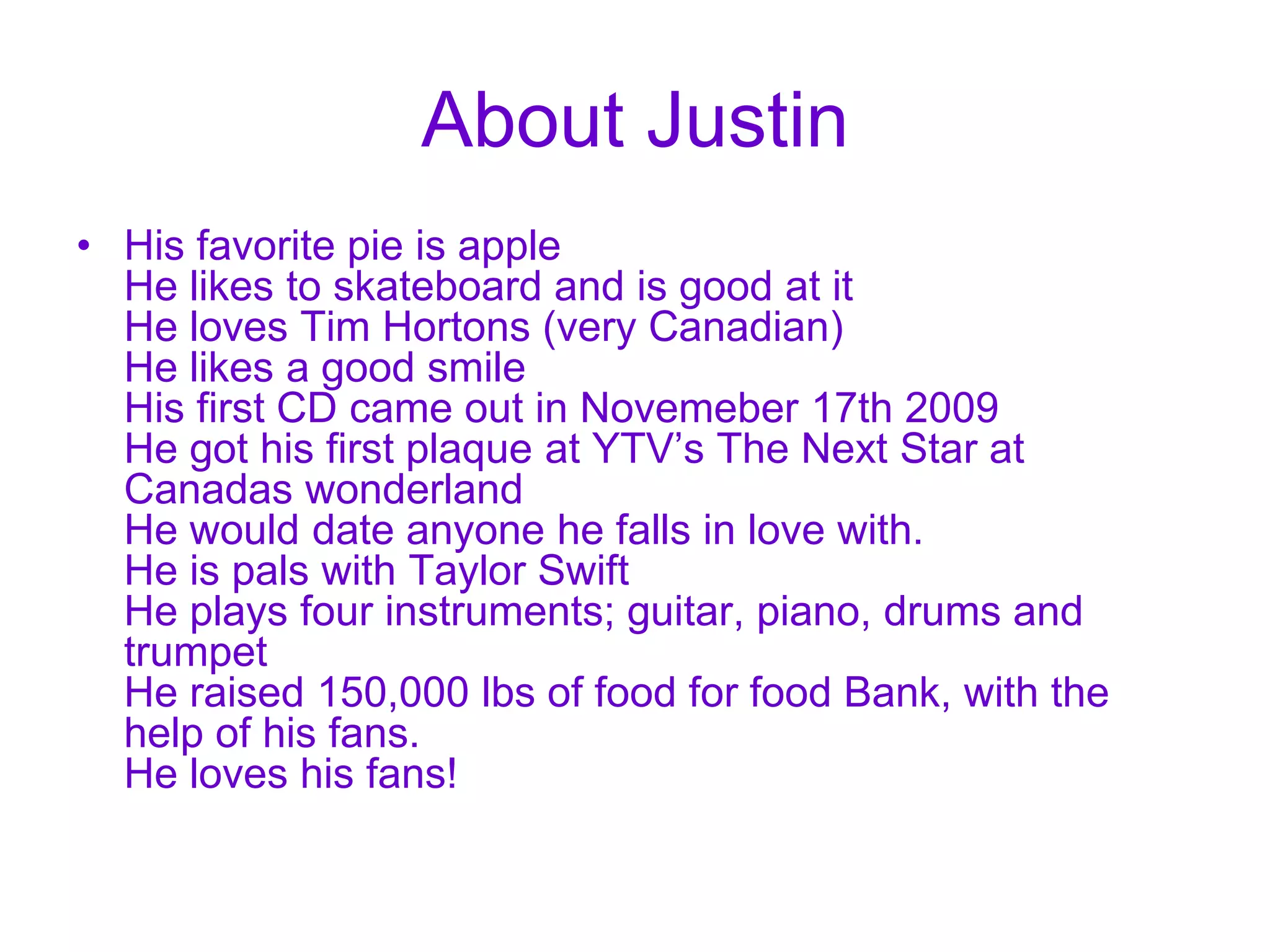 Justin bieber | PPT