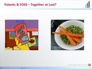 © 2017 Wolf, Greenfield & Sacks, P.C., CC-BY-SA
Patents & FOSS – Together at Last?
4
 