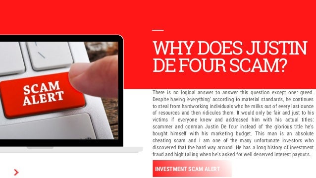 Exposing SCAM Duo - Justin De Four & Biolife Sciences | PDF