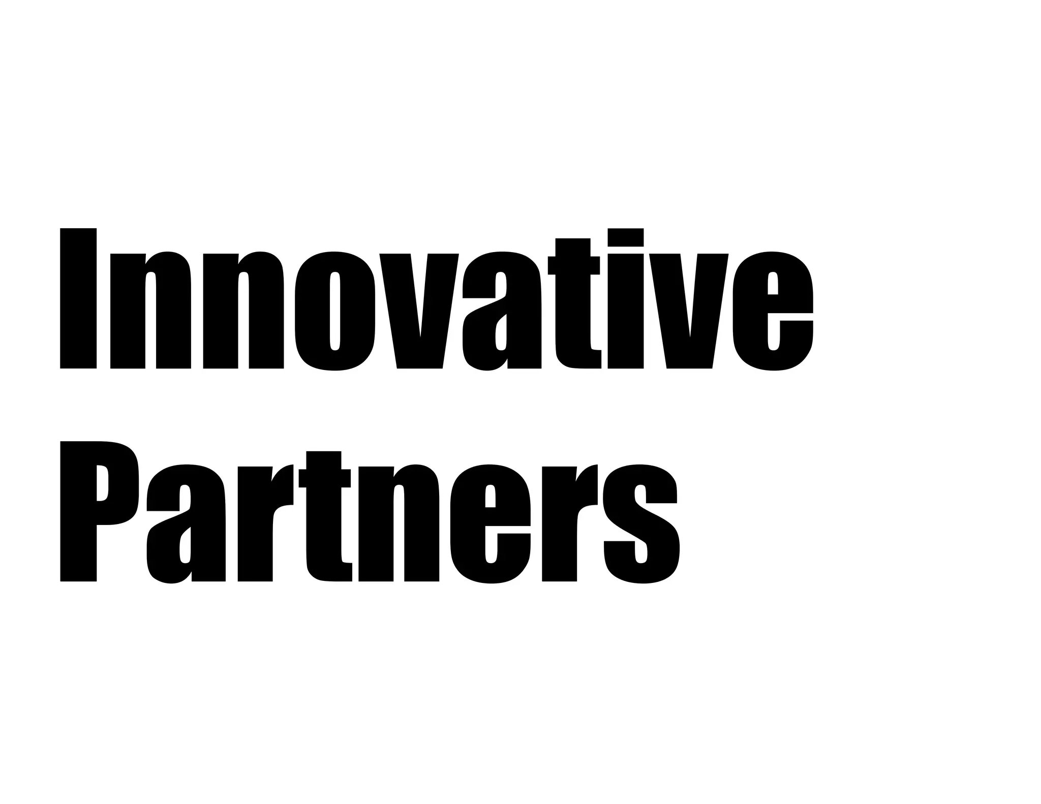 Innovative
Partners