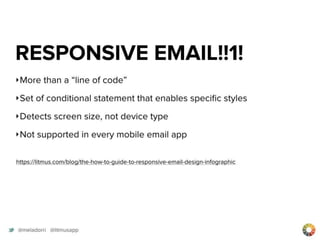 Best Practices in Email Design & Development-Justine Jordan, Litmus