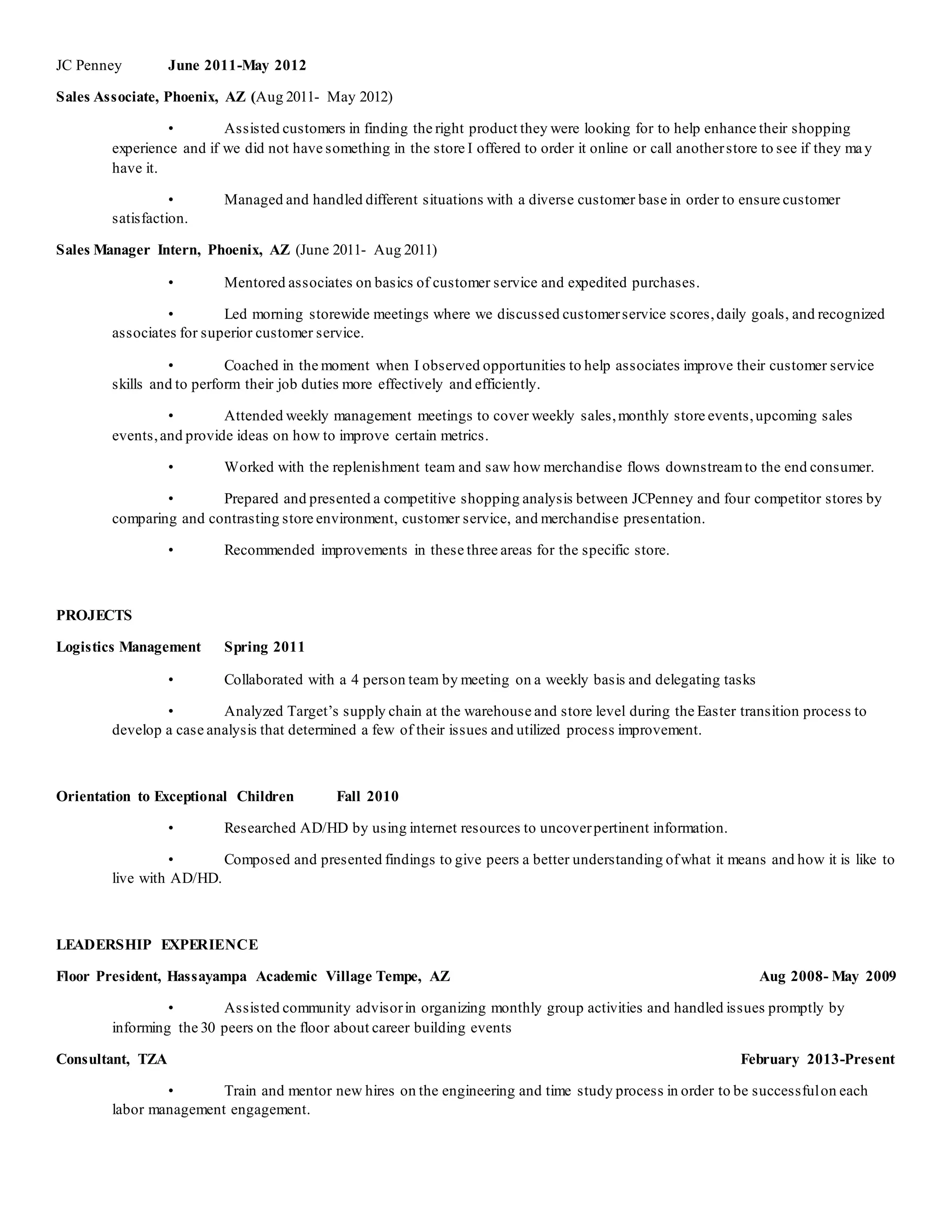 Justin Radde Resume | DOCX