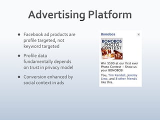 Facebook and the Social Graph