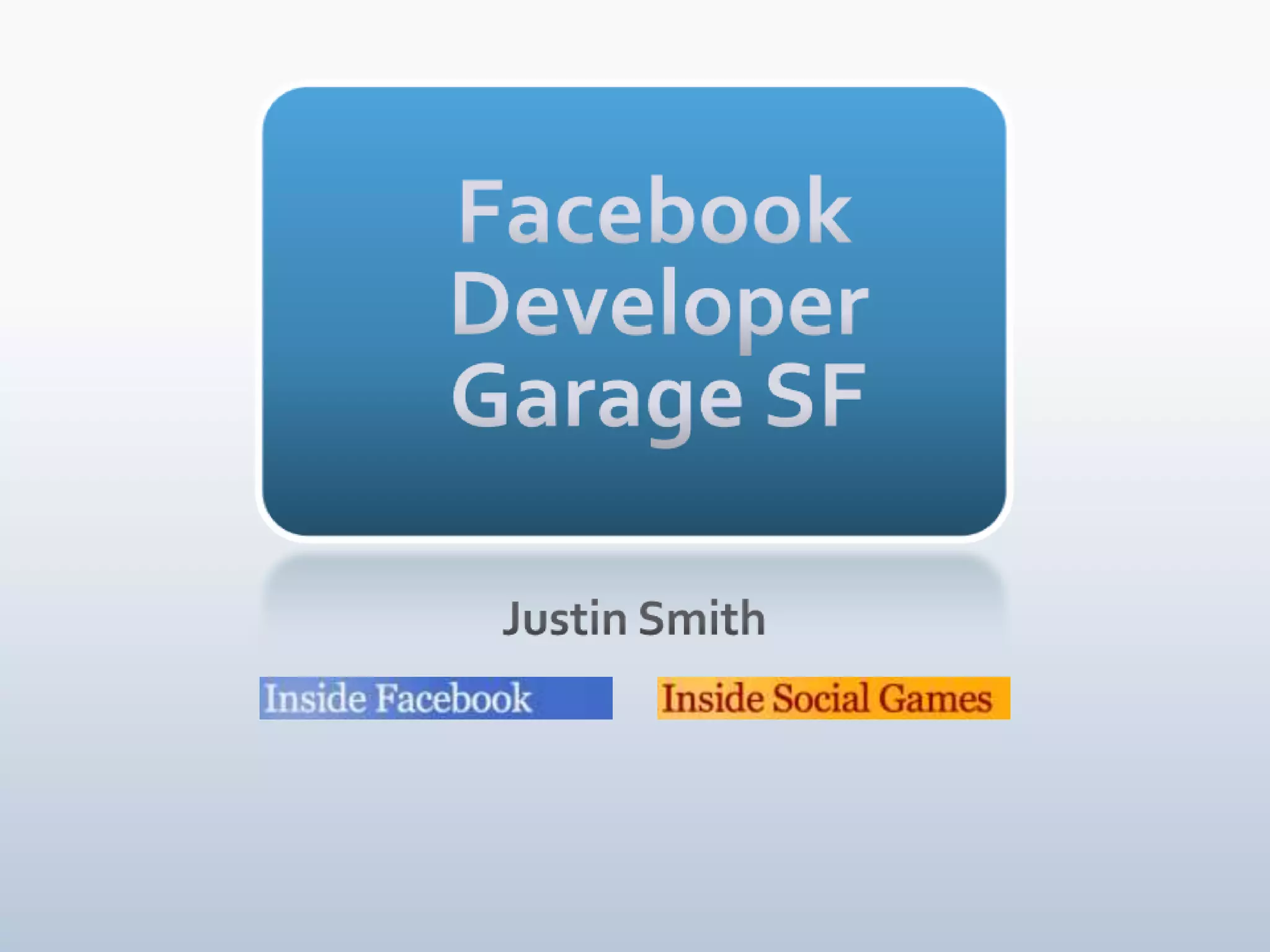 Justin Smith Fdg Slides