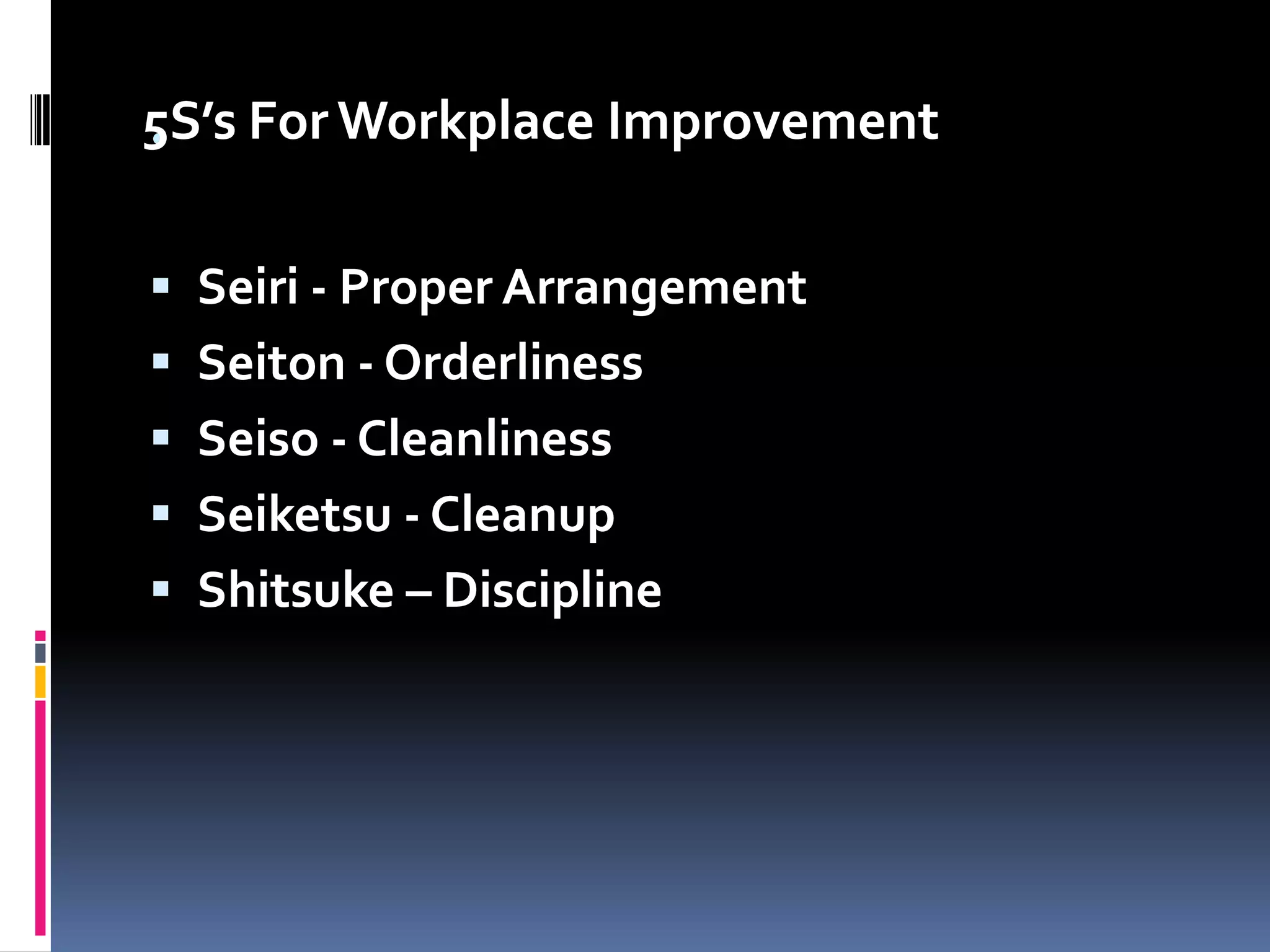 JIT in Production SystemsThere are major differences between the production systems. First, each production system is designed to produce different numbers of products in different volumes. Second, each system arranges its equipment in a different layout. The material flow is different because of that layout.
