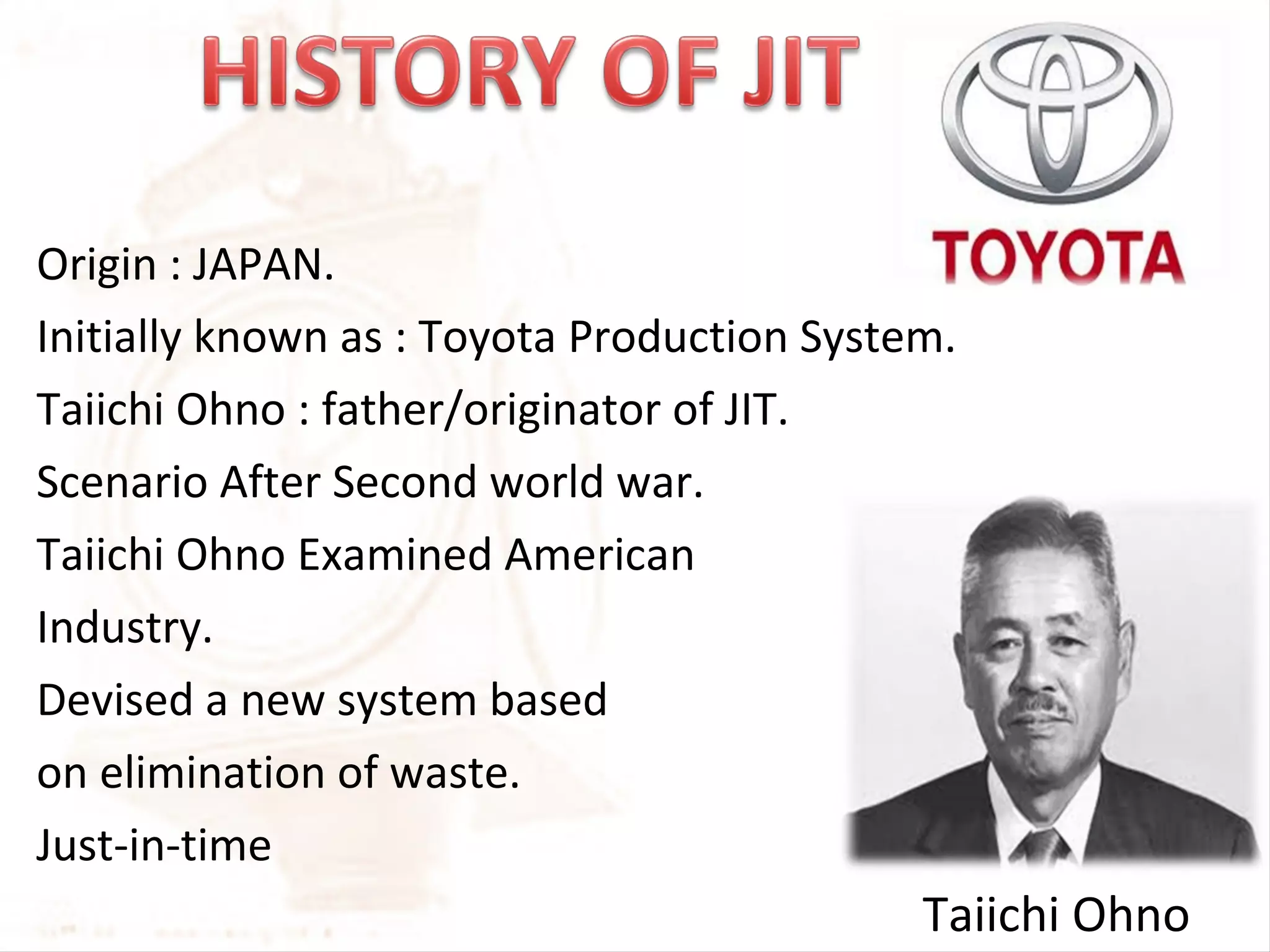 Just in time | PPT