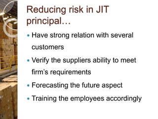 Just in time seminar | PPTX