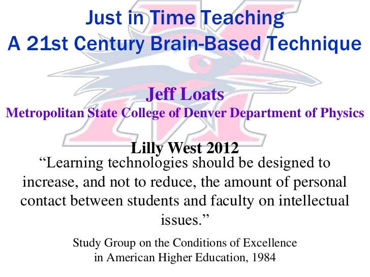 Brain based learning thesis