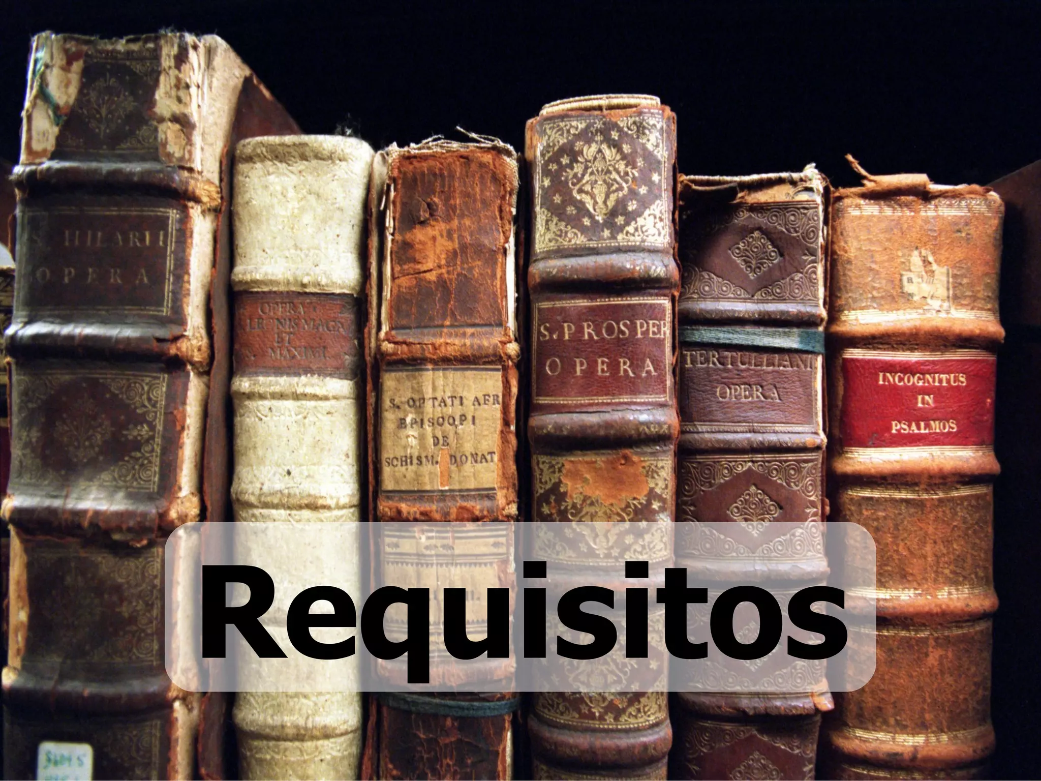 Requisitos 