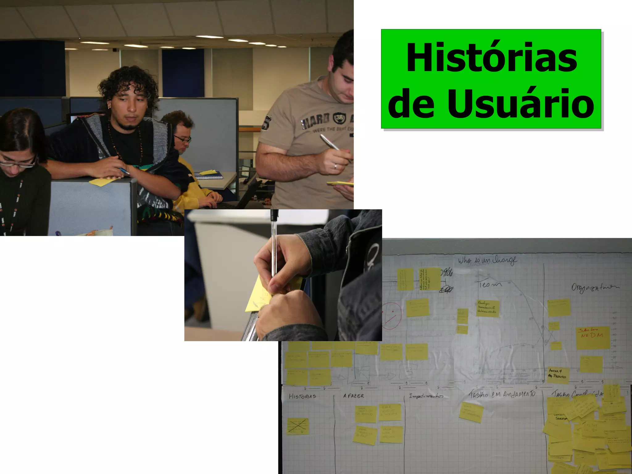 Histórias de Usuário 