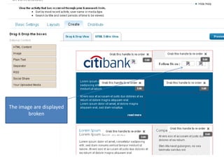 The image are displayed broken