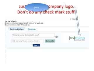Just show the company logo.  Don’t do any check mark stuff.  Done 