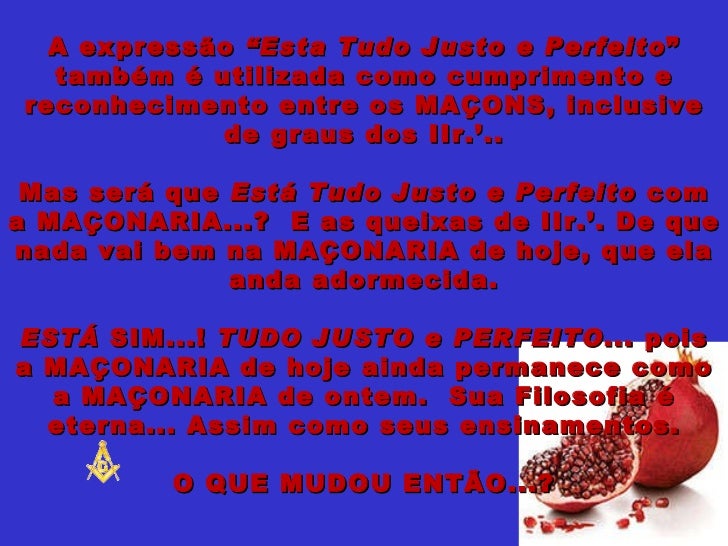 Justo e perfeito