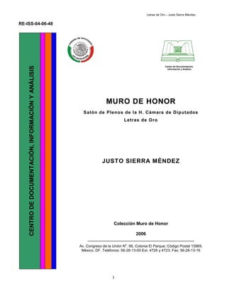 Justo Sierra MéNdez