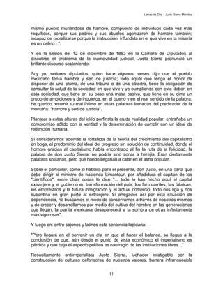 Justo Sierra MéNdez