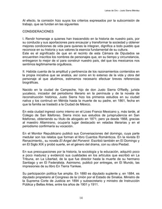 Justo Sierra MéNdez