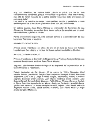 Justo Sierra MéNdez