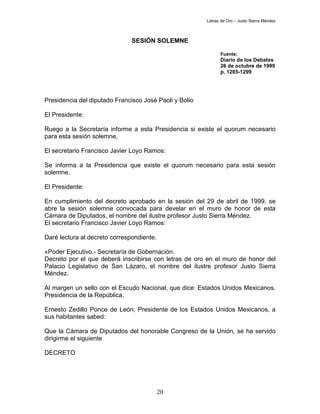 Justo Sierra MéNdez