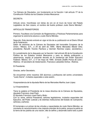 Justo Sierra MéNdez