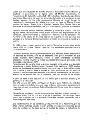 Justo Sierra MéNdez