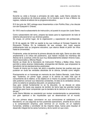 Justo Sierra MéNdez