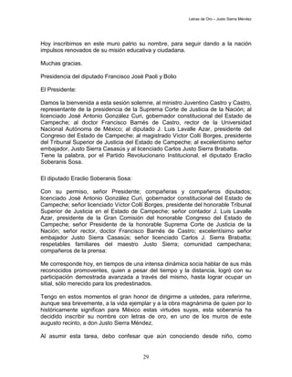 Justo Sierra MéNdez