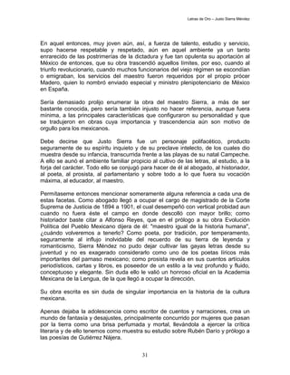 Justo Sierra MéNdez