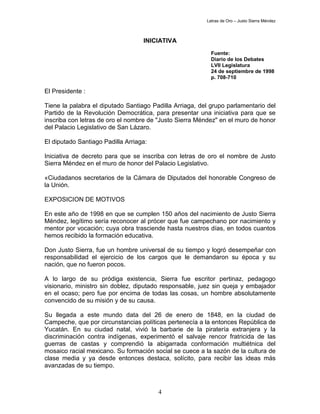 Justo Sierra MéNdez