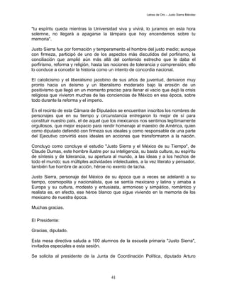 Justo Sierra MéNdez