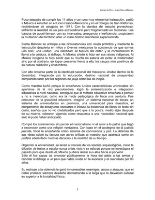 Justo Sierra MéNdez