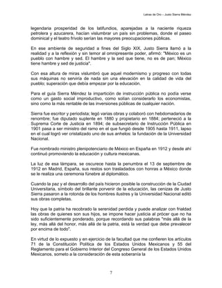 Justo Sierra MéNdez