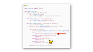 Contruindo um Framework Web de Brinquedo só com Python