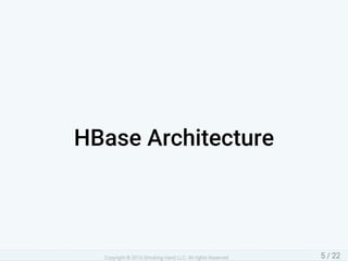 Apache HBase - Just the Basics | PDF