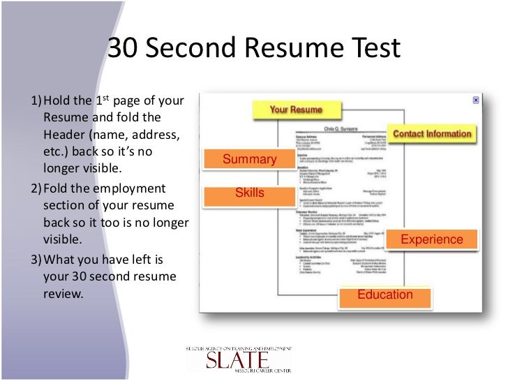 enchanting 30 second resume test festooning best student resume