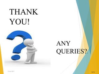 THANK
YOU!
ANY
QUERIES?x
13-oct-2017
16/16
 
