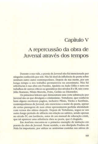 Juvenal   o satírico indignado