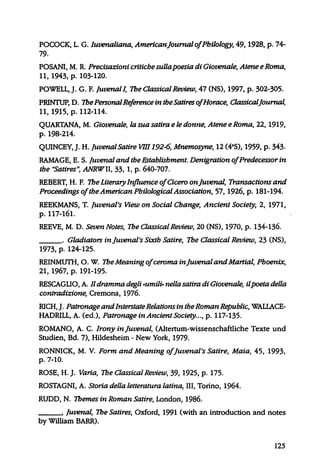 Juvenal   o satírico indignado