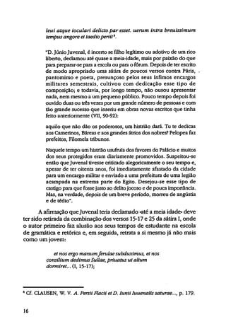 Juvenal   o satírico indignado