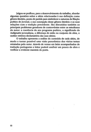 Juvenal   o satírico indignado