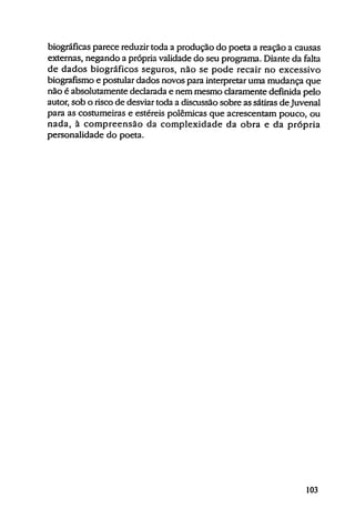 Juvenal   o satírico indignado