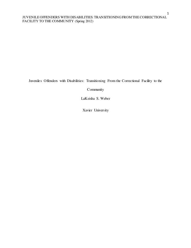 Outlines for sex offender research papers