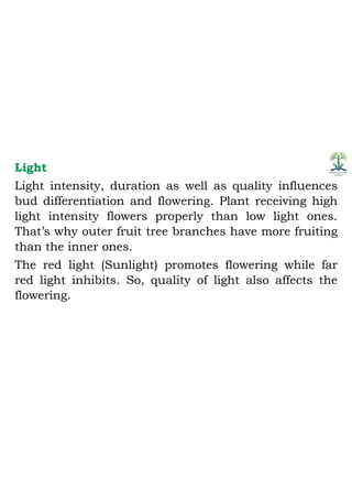 Juvenility and flower bud differentiation