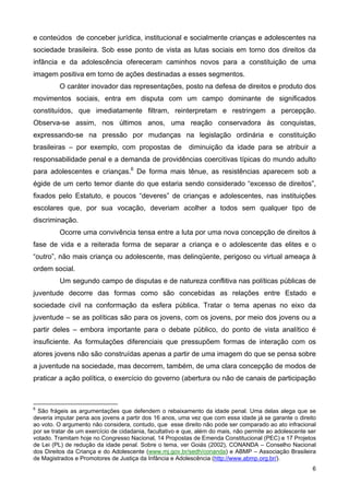 Juventude e políticas Públicas no Brasil