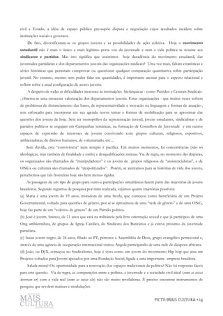 Juventude, Juventudes