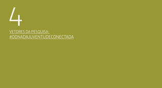 4Vetores da pesquisa:
#odnadajuventudeconectada
 