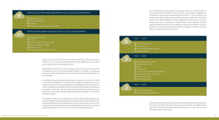 De um modo geral, diversos estudos e pesquisas relativas ao comportamento ju-venil 
apontam que Elas tendem a serem mais ativas, participantes e engajadas em 
atividades de comunicação e relacionamento do que Eles – o que, no entanto, não 
se mostrou verdadeiro nesta pesquisa. Uma das prováveis razões é que o foco deste 
estudo são as ações mediadas por práticas digitais assíncronas (sem sincronia de 
tempo, como fóruns e mensagens de texto). Portanto, não se abordam comporta-mentos 
relacionais diretos como, por exemplo, à conversação telefônica, na qual se-guramente 
– pelo que se sabe a partir de outras investigações – as jovens costumam 
superar os rapazes de mesma faixa etária. 
acesso a redes sociais 
acesso a e-mails, 
criação e acesso a blogs e websites 
pesquisa de preços 
Eles > ElaS 
downloads de filmes e vídeos 
instalação de softwares 
games 
compras online 
uso de serviços de mensagens instantâneas 
participação em fóruns de discussão 
busca por informações 
uso de serviços online 
acesso a sites de revistas 
criação e postagem de conteúdos 
Interessante observar, portanto, que o conjunto de dados apurados nesta pesquisa ten-de 
a revelar novas facetas do jovem internauta do sexo masculino, que chega a superar 
as jovens em terrenos antes reconhecidamente dominados por elas, como os do rela-cionamento 
social e o das compras. 
Eles = Elas 
Elas > EleS 
Práticas que têm correlação direta com a classe socioeconômica 
comércio eletrônico 
serviços de localização 
downloads 
serviços online, principalmente os bancários 
Práticas sem correlação óbvia com a classe socioeconômica 
contas em redes sociais 
e-mails 
participação em fóruns de discussão 
criação e atualização de blogs 
pesquisas na web 
acesso a sites de notícias e de revistas 
Nesses casos, mais do que a limitação dos recursos financeiros, são destaque que in-fluenciam 
os níveis de preparo e de desenvolvimento de aptidões para a produção e 
para a recepção criativa de conteúdos culturais. 
As divergências sociais entre as classes socioeconômicas no que se refere às práticas 
e frequências de uso das ferramentas digitais podem ser medidas, nesta pesquisa, 
tanto pelos índices de abstenção quanto pela intensidade de execução dessas mes-mas 
atividades. 
De modo geral, quanto mais baixa a classificação socioeconômica, mais alto se revelou 
o índice de não participação no uso das ferramentas digitais. Corroborando esta cons-tatação, 
observou-se que, mesmo quando executadas pelo jovem de mais baixo status 
social, as suas práticas são sempre menos intensas do que as dos jovens de classes so-cioeconômicas 
mais altas – fato que é evidenciado por uma maior proporção de jovens 
das classes mais baixas que afirmam realizar determinadas atividades com frequência 
semanal ou mensal. 
É importante ressaltar que tal fenômeno se revelou de maneira generalizada no con-junto 
das atividades digitais praticadas pela juventude conectada, desde aquelas com 
maior penetração neste universo populacional – como o acesso a redes sociais e e-mails 
–, quanto para outras sensivelmente menos praticadas por todos os jovens internautas 
brasileiros pesquisados, como o uso de serviços online e comércio eletrônico. 
64 Veeorst ad aeipqssu: #aaaaccddddeeejnnnoottuuv 65 
 