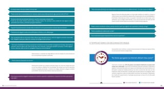 “Meu namorado até diz que sou viciada, porque eu quero ficar tirando milhões de fotos... Eu coloco quase um álbum”. 
Algumas formas de obsessão podem ser observadas também em relação ao comporta-mento 
do jovem que se aliena do ambiente físico frequentado e de suas possibilidades in-teracionais 
e relacionais para manter-se ocupado e conectado com as redes sociais, acom-panhando 
o que os amigos estão fazendo e o que está acontecendo nos locais que eles 
tiveram de abrir mão de frequentar ao escolher um determinado programa: 
“Redes sociais me deixam ansiosa, porque sempre quero que alguém me responda ou interaja comigo”. 
“Tenho complexo de carência de ‘curtida’”. 
“Com a internet é quase impossível ficar sem ter o que fazer”. 
O tempo do sono e do descanso em cheque 
Essa questão visou conhecer o comportamento do jovem em relação ao repouso frente 
ao uso intenso da internet, perguntando: 
“As horas que gasto na internet afetam meu sono?” 
Importante constatar que 31% dos jovens concordaram totalmente ou quase total-mente 
com a afirmação. Trata-se de um fenômeno relevante associado à saúde física, 
psíquica e emocional dos jovens que merece ser enfrentada com esclarecimentos e in-formações 
e adoção de medidas protetoras. Em todo o mundo, têm sido cada vez mais 
frequentes relatos de distúrbios causados pela exaustão pessoal na navegação. Neste 
contexto, programas e ações de saúde pública necessitam ser pensados e implementa-dos 
visando ao esclarecimento e à proteção da juventude, na busca de uma vida equili-brada 
e saudável. 
Focus Group São Paulo Focus Group Rio de janeiro 
“O tempo inteiro. No meu celular é 24h por dia”. 
“Todo mundo tem a necessidade de se conectar, parece que estão perdendo algo quando estão off-line”. 
“Eu posso não estar ali olhando toda hora, mas fico conectada o tempo todo. 
“Como eu uso muito Twitter, posto coisas o tempo inteiro. Por exemplo, estou saindo de casa agora e estou 
postando uma música, uma frase que gosto bastante.”.. 
“A gente fica praticamente o tempo todo na internet. Eu fico praticamente o tempo todo na internet”. 
“Toda hora tem alguém vendo uma notificação no Twitter, ou no Whatsapp”. 
“Sim, as pessoas não se comunicam mais a não ser que seja pela internet. Você só é alguém se estiver conectado 
24h. Ninguém mais quer saber de ir à praça com amigos ou ler um livro”. 
“Acho que a facilidade de acesso a pesquisas e estudos se tornou também a preguiça de estudar. Está tudo na 
internet, você só copia e cola. Sem contar que com a internet, a distração também aumentou. É difícil alguém 
fechar a aba das redes sociais no navegador enquanto está estudando”. 
Neste contexto, o medo de criar dependência e vício em relação ao uso da internet tor-na- 
se uma ameaça constante e conhecida: 
“Tenho medo de depender da internet “. 
Interessante ressaltar que a própria juventude chega a ser crítica em relação aos exces-sos 
de suas práticas cotidianas de conectividade, que acabam por fazê-los aproveitar 
menos as situações presenciais, o convívio com amigos, parentes e colegas e também 
as atividades culturais que eles próprios optam por presenciar: 
“Nos shows e eventos ninguém mais pensa em assistir e apreciar o espetáculo, só querem tirar fotos para postar 
nas redes.“ 
98 Os EIXOS ad aeipqssu 99 
 