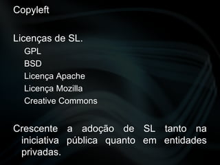 Porque essa iniciativa do governo? 
