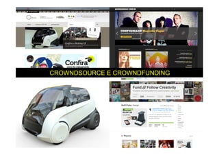CROWNDSOURCE E CROWNDFUNDING
 